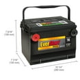 thumbnail image 3 of EverStart Maxx Lead Acid Automotive Battery, Group Size 78 12 Volt, minimum 600 CCA, 3 of 10