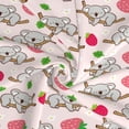 thumbnail image 6 of Geaub Cartoon Koala Bear Women's Short Wrap Skirt, Beach Sun Protection Shawl, Swimsuit Bra, Swimwear Tunic, 6 of 7