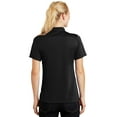 thumbnail image 2 of Sport-Tek L475 Ladies Dry Zone Raglan Accent Polo Shirt , Black, 3XL, 2 of 2