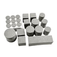 thumbnail image 4 of Almohadillas para muebles de fieltro 216 piezas Sunnimix Protector de suelo para piernas Gris, 4 of 8