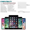 thumbnail image 3 of SD Card Reader for iPhone/iPad/Camera Trail Camera viewer Micro SD Card Adapter Support iOS System Portable Memory Card Reader is a Witness to Your Good Times, 3 of 8