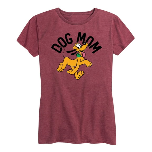 Mickey & Friends - Dog Mom Pluto - Women's Short Sleeve Graphic T-Shirt