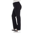 thumbnail image 2 of Jack David Extended Womens Plus Size Black Denim Jeans Tall Long Tummy Technology, 2 of 3