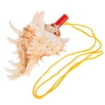 thumbnail image 4 of Concha de mar, cuerno de concha, silbato de concha de mar natural, juguete para niños, concha de playa, cuerno de concha, decoración de concha, juguete de concha para niños, juguete de viaje y turismo, 4 of 7