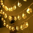 thumbnail image 5 of Moon Star String 30 Led 15FT Warm Lights Fairy Ramadan, Xmas, Wedding Decoration, 5 of 5