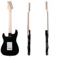 thumbnail image 5 of Rosewood Fingerboard Electric Guitar, 39 Inch Electric Guitar Beginner Kit with Basswood Body for Starter, with Bag, Strap, Tremolo Arm, Cord (Sunset Color), 5 of 8