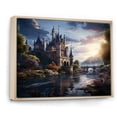 thumbnail image 2 of Designart "Loire Enchanting Castle French" France Floater Framed Canvas Art Print, 2 of 7