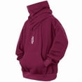 thumbnail image 1 of HISITOSA Sudadera con Capucha de Forro Polar de Manga Larga para Hombre, Ligera, de Uso Tecnológico, Suéter de Algodón Suave, Unisex, Casual, 1 of 7