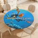 thumbnail image 4 of Subnautica-theme Fitted Round Tablecloths Elastic Edged Table Covers Waterproof Table Cloth for Kitchen Holiday Party Tables Decor 120cm, 4 of 6