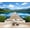 Color 4, variant on Wallpaper Mountain Lake Pine Tree Island Turquoise Water Peaceful Peel and Stick Wall Murals 100"H x 144"W Removable PVC Wall Paper Self-Adhesive Wall Paintings Art Decor for Bedroom Living Room