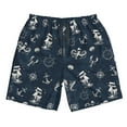 thumbnail image 5 of Goofa Vintage Marine Printed Mens Swim Trunks Summer Quick Dry Short Beach Swimwear Bathing Suits-3X-Large, 5 of 9
