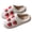 Red, variant on Cute Fruit Slippers for Women Men Bedroom Fuzzy House Shoes Winter Warm Indoor Outdoor Slides