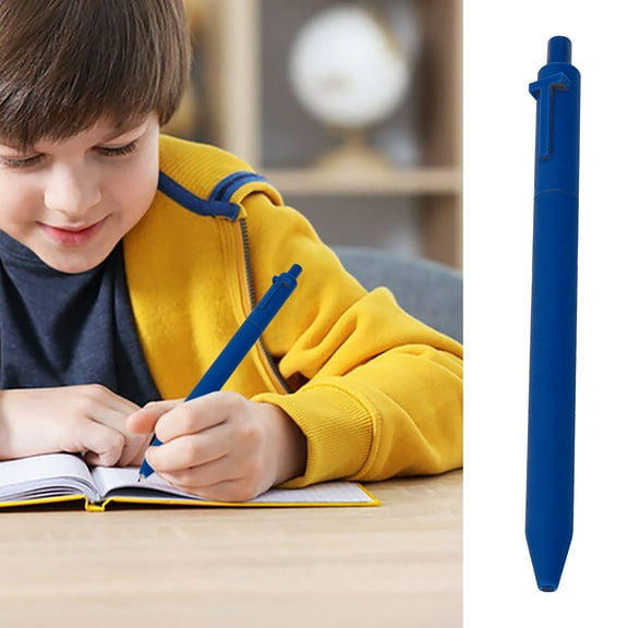 Alphabet Pen 0.5mm Black Ink Ballpoint Pen Large Capacity Refill Writing Pen for Students Office Use Exam Requirements Smooth Writing Instrument home Supplies Stationery