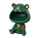 thumbnail image 1 of Contenedor moderno para guardar estatuas, figuras de animales de resina y otros objetos. Verde, 1 of 6