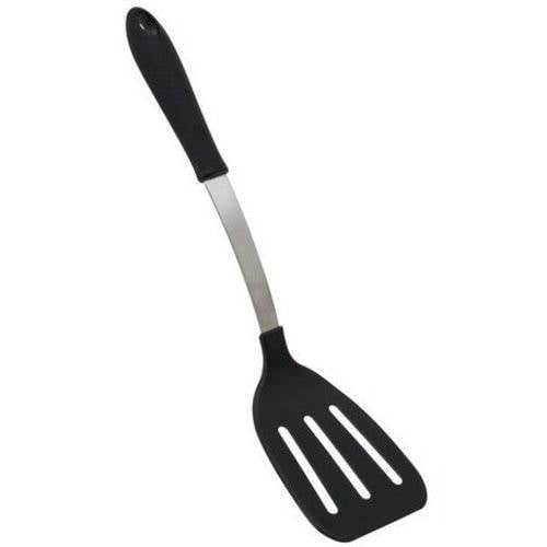 Mainstays Stainless Steel Slotted Kitchen Turner, SoftTouch Nylon
