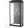 thumbnail image 6 of Elegant Lighting Shepard 10" Outdoor Wall Sconce In Black, 6 of 8