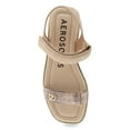 thumbnail image 5 of Aerosoles Women's Bruna Flat Sandal, Roccia Snake Print Leather, 9, 5 of 6