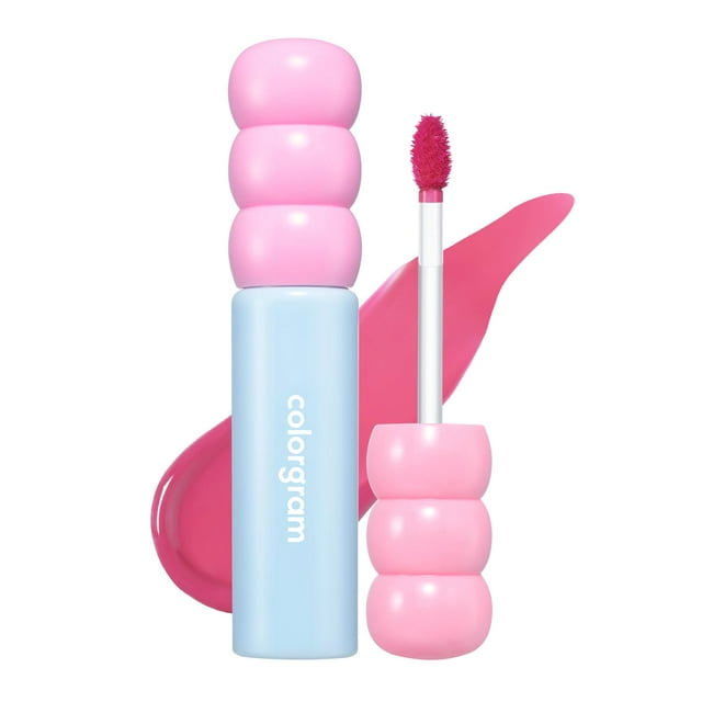 Tinte labial COLORGRAM Fruity Glass Tint 03 Soda Cool Peach, 3 ml