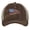 Brown, variant on American Flag Trucker Hat Distressed Embroidered Patriotic Mesh Cap with Adjustable Buckle (NavyBlue)