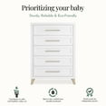 thumbnail image 2 of Evolur Audrey Tall Chest Stardust, 2 of 6