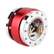 thumbnail image 2 of Adaptador de cubo de volante de coche Adaptador de liberación rápida de cubo de volante de coche Kit de cierre con tornillos(rojo), 2 of 5