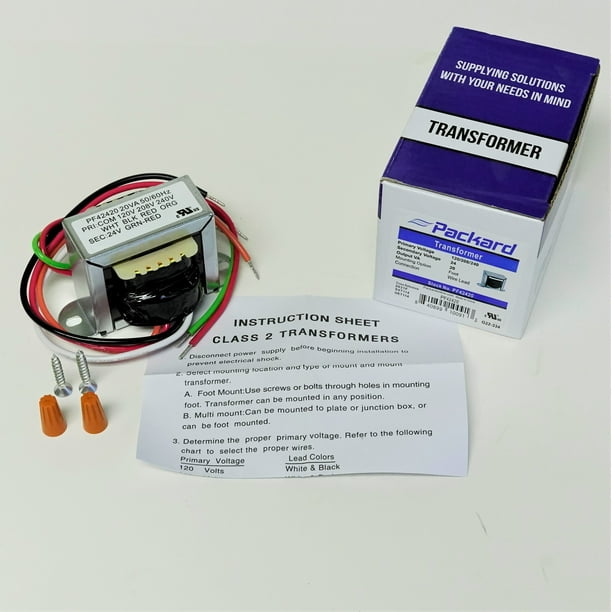Pf424 Transformer 1 8 240v Primary 24v Sec Va Walmart Com
