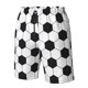 thumbnail image 4 of Fotbe Soccer Ball Trajes de Baño Estampados para Hombre, Shorts de Verano de Secado Rápido, Ropa de Playa, Bañadores-X-Large, 4 of 6