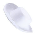 thumbnail image 7 of JYYYBF Adjustable Chin Strap Cowgirl Hats Western Hat for Women Girls Costume Theme Party, 7 of 7
