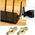 thumbnail image 3 of 2 Pack Sma Female To Ts9 Male Rf Adapter Gold Plated Coaxial Connectors For Broadcast Antennas, 3 of 4