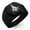 Black, variant on Stainless Steel Freemasons Masonic Royal Compass Engraved Hexagon Crest Flat Top Biker Style Polished Ring