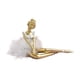 thumbnail image 4 of Figura de bailarina Escultura de bailarina Figura de niña de resina creativa para Estilo D, 4 of 9