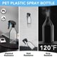 thumbnail image 4 of de PláStico en Aerosol para Soluciones Limpieza, Contenedor VacíO Reutilizable 10 Oz con Rociador Gatillo Negro Duradero, Paquete 3, 4 of 5
