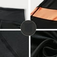 thumbnail image 4 of Leggings casuales de forro polar para hombre, pantalones largos rectos cilíndricos que mantienen el calor, pantalones de rayón para hombre, 4 of 9
