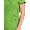 thumbnail image 3 of Koi Lite Women's "Philosophy" 316 Mock Wrap Side Zipper Scrub Top-FREE SHIPPING, 3 of 5