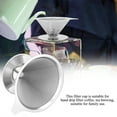 thumbnail image 1 of Versez sur Filtre à Café en Acier Inoxydable, Filtre à Café Réutilisable Filtre à Entonnoir, Filtre à Café Réutilisable, 1 of 8