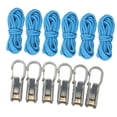 thumbnail image 2 of guohui 2 Pieces Rope Tensioner Paracord Adjuster Tie Down Kit Multifunctional Tool with 6 Ropes 6 Hooks, 2 of 8