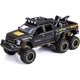 thumbnail image 3 of Camionetas de juguete para niños F150 Raptor, modelo de coche de metal fundido a presión con sonido y luz para niños de 3 años en adelante, color negro, 3 of 5