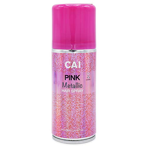 Hair and Body Glitter Spray (Metallic Pink) 