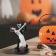 thumbnail image 1 of Halloween Resin Ornament Dancing Skeleton Ornament Halloween Decorative Resin Ornament Holiday Ornaments BJB544, 1 of 5