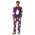 thumbnail image 6 of Kakishop Family Halloween Pajamas Set 2026 Cute Print 2 Piece Sleepwear Pjs Men Matching Pajamas Soft Holiday Loungewear, M, 6 of 9