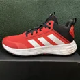 thumbnail image 1 of Adi-das Ownthegame men Sz 8.5 Vivid Red/white/black $75 MSRP, 1 of 6