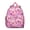 Rose-red-2, variant on Floral Bloom Students Backpack - Vintage Daisy Print with Artistic Wildflower Design, Durable Lightweight Oxford Fabric for School and Travel