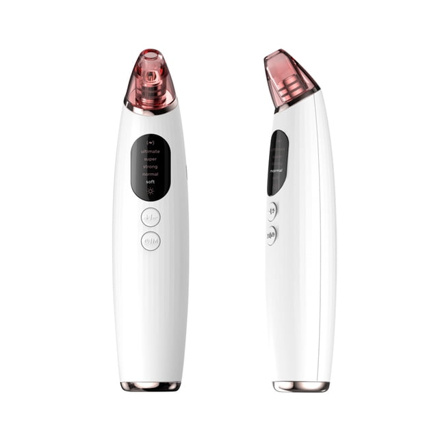 Sentmoon Offres du Jour Liquidation Prime Compresse Chaude Instrument Points Noirs, Aspiration Électrique Points Noirs, Nettoyant Facial Intelligent Portable pour la Maison, Nettoyeur de Pores USB Offres Wal-mart
