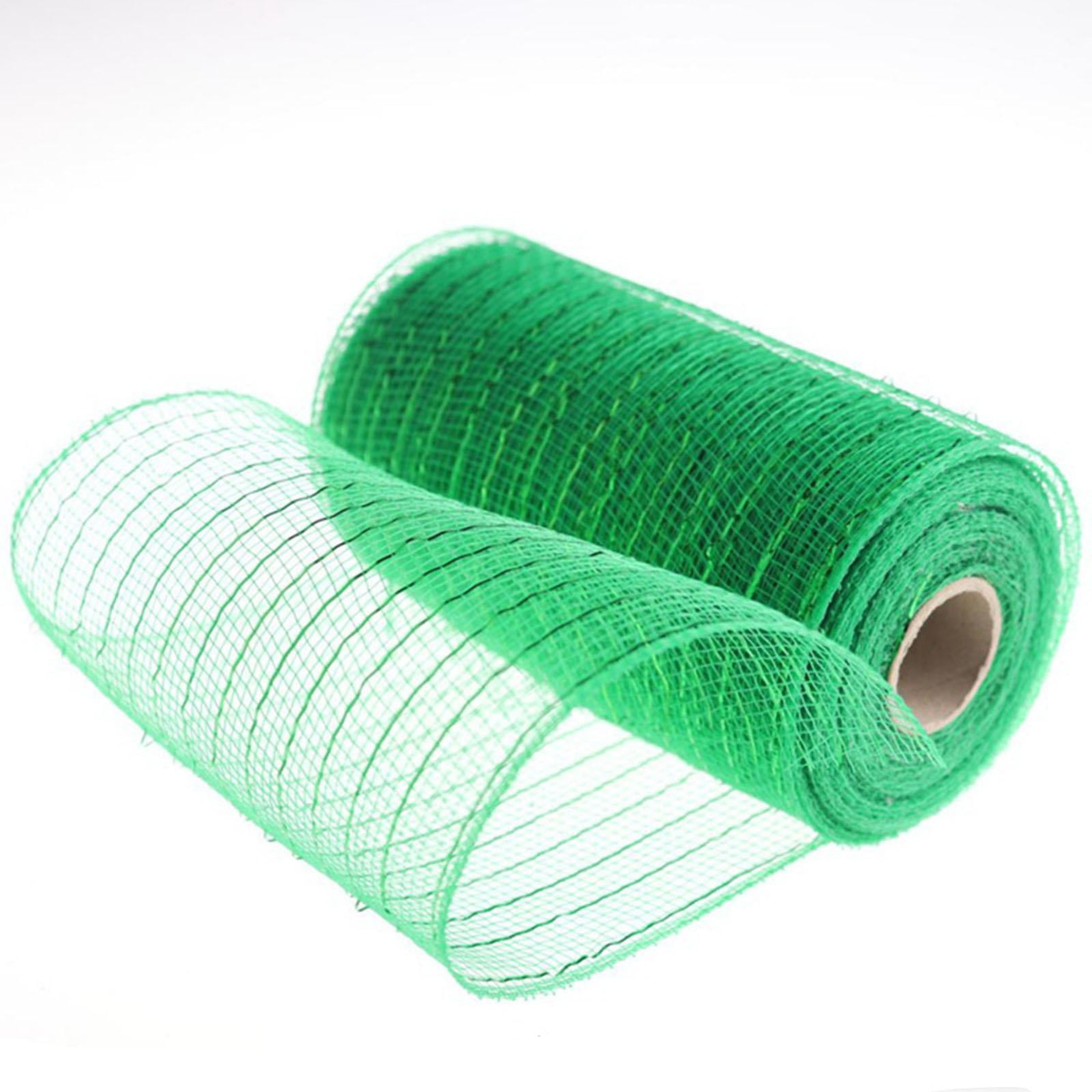 FVDPWYE Christmas Wreath Maker Deco Mesh - 10" x 10 Yards, Easter Ribbon Roll, Spring Decor, Swag, Tree Topper, Bows, Gifts, Garlands, Presents