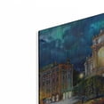 thumbnail image 2 of Luxe Metal Art 'Odessa Ukraine Opera and Ballet Theater Night' by Pedro Gavidia, Metal Wall Art, 16"x12", 2 of 9