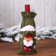 thumbnail image 5 of Funda para botella de vino, funda con cordón de Navidad, fundas universales para champán, ropa de de comedor, accesorios de Navidad para Kits de decoración para fiestas Muñeco de nieve/Verde Advancent HA068081-01, 5 of 6