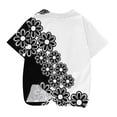thumbnail image 4 of Penkiiy Garçons Filles Enfants T-Shirts Graphiques Imprimés 3D, T-Shirts Originaux Col Rond Manches Courtes 9-10 Ans Blanc, 4 of 4