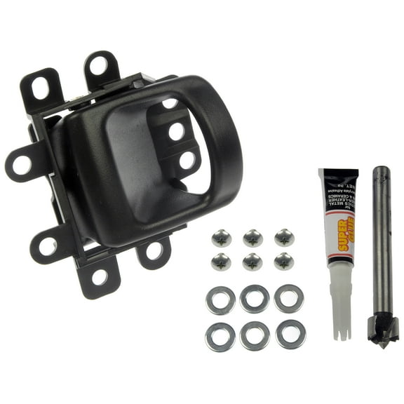 Dorman 80616 Front Passenger Side Interior Door Handle for Specific Dodge / Plymouth Models, Black; Textured