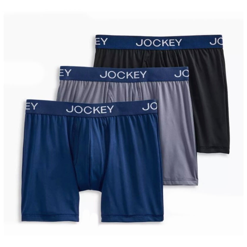 Jockey Generation Men's Micro Stretch Boxer Briefs, 3Pack M