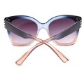 thumbnail image 3 of FEISEDY Retro Oversized Square Sunglasses Stylish Colorful Frame Chic Eyewear for Woman and Men B2597, 3 of 14